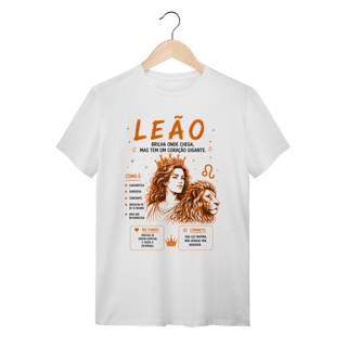 Nome do produto Camiseta Essência dos Signos - Leão