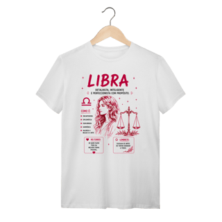 Nome do produto Camiseta Essência dos Signos - Libra
