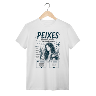 Nome do produto Camiseta Essência dos Signos - Peixes