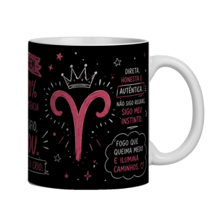 Nome do produto Caneca Meu Signo - Sou de Áries