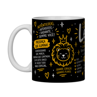 Nome do produto Caneca Meu Signo - Sou de Leão