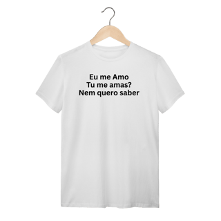 Nome do produto Camiseta Sou Sincera - Nem Quero Saber