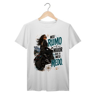 Nome do produto Camiseta Prime | Moto & Liberdade - Meu Rumo