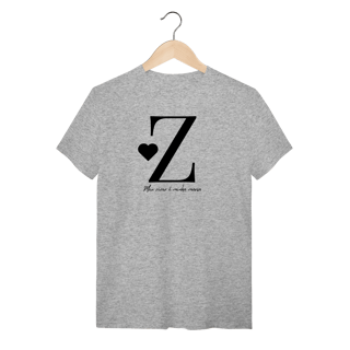 Nome do produto Camiseta Letra Z - Meu Viver é Minha Marca