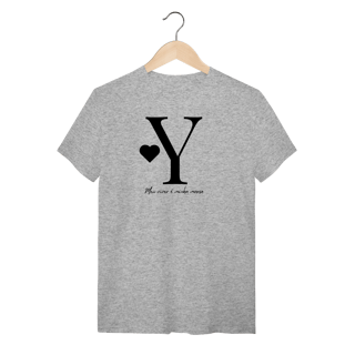Nome do produto Camiseta Letra Y - Meu Viver é Minha Marca