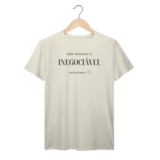Nome do produto Camiseta Prime | Não Negocie o Inegociável