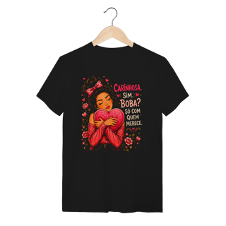 Nome do produto Camiseta Sou Assim - Carinhosa