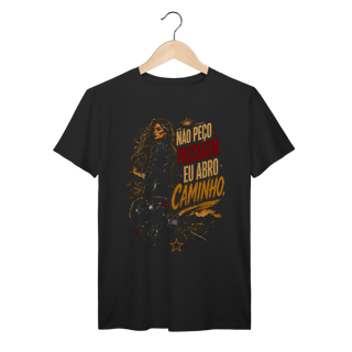 Nome do produto Camiseta Prime | Moto & Liberdade - Eu Abro Caminho