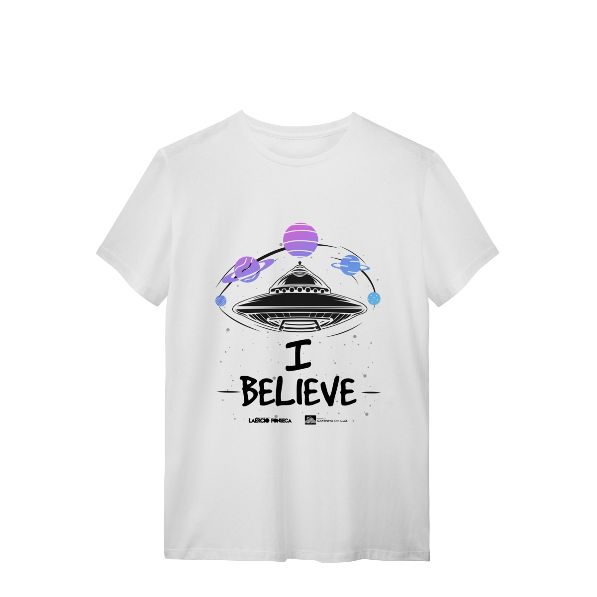 Camiseta I Believe Disco Voador