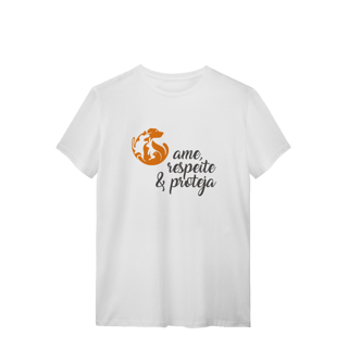Camiseta Ame e Respeite