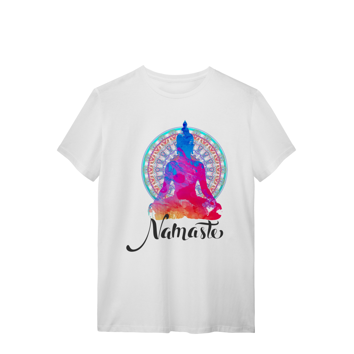 Camiseta Namaste Meditação