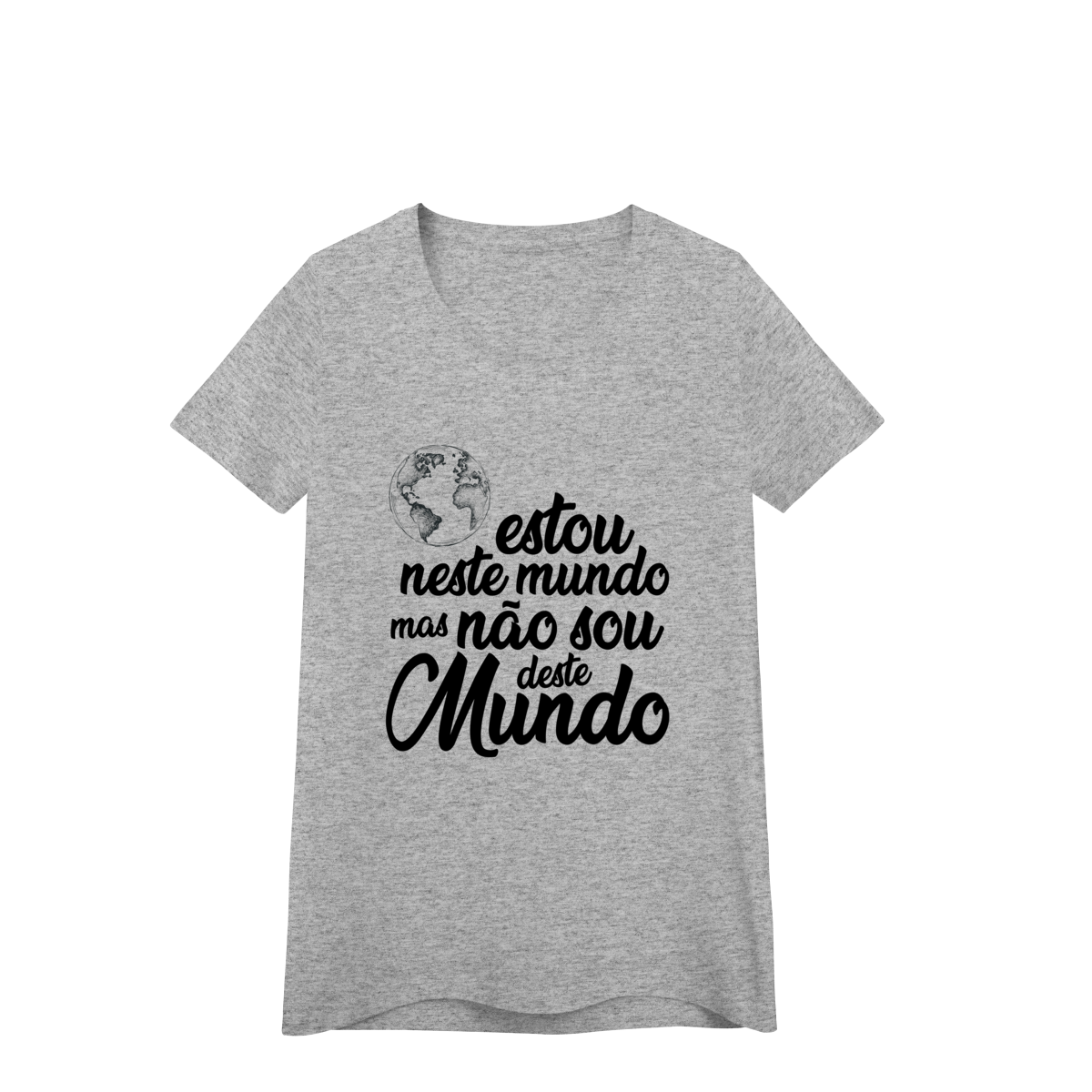 Nome do produto: Baby Long Estou no Mundo mas não sou Daqui