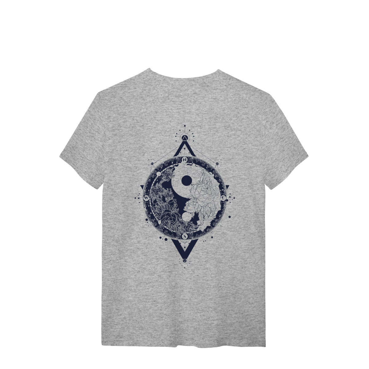 Camiseta Flower Yin Yang