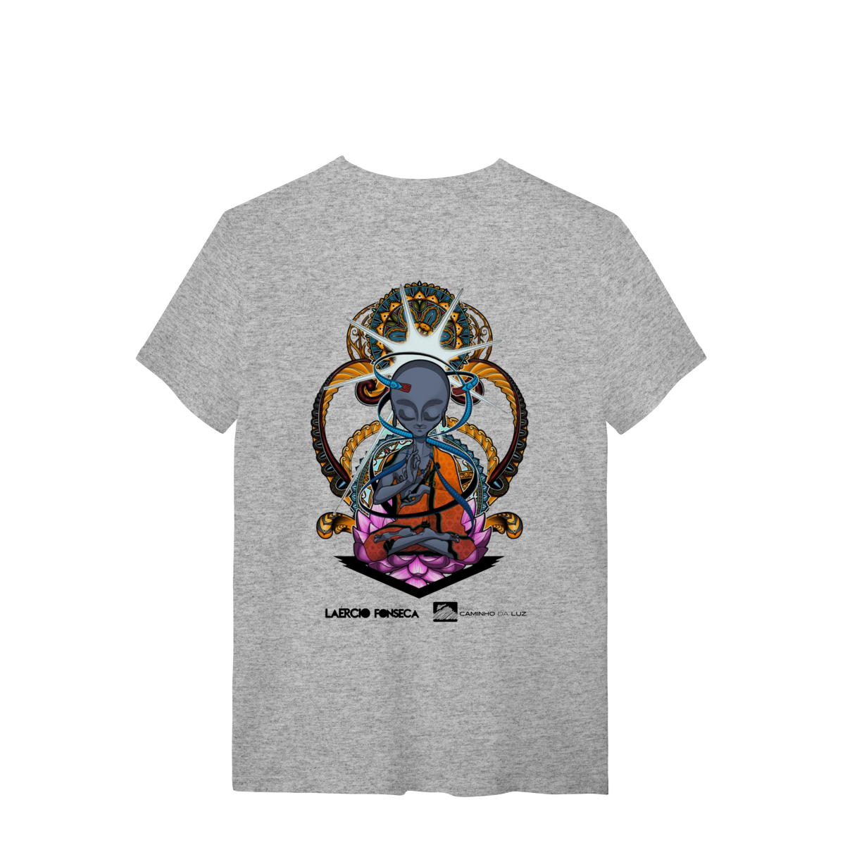 Camiseta Extraterrestre Meditando