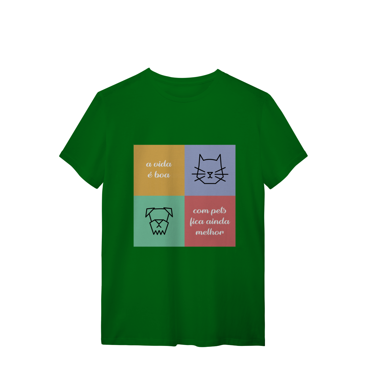 Camiseta A Vida é Boa