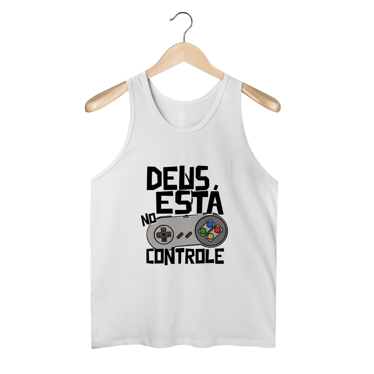 Nome do produto: Regata Deus no controle