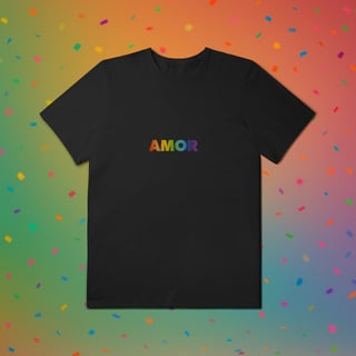 Nome do produto Plus Size  AMOR - Coleção Orgulho