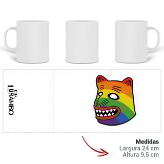 Nome do produto Caneca LA URSA ARCO-ÍRIS