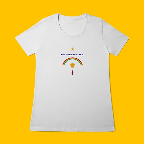 Baby Long Bandeira de Pernambuco Elementos