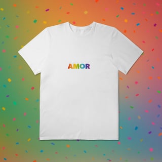 Nome do produto Plus Size  AMOR - Coleção Orgulho