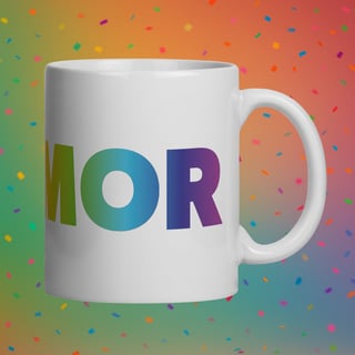Nome do produto Caneca AMOR - Coleção ORGULHO