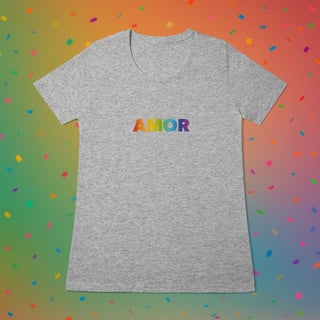 Nome do produto Baby Long  AMOR - Coleção Orgulho