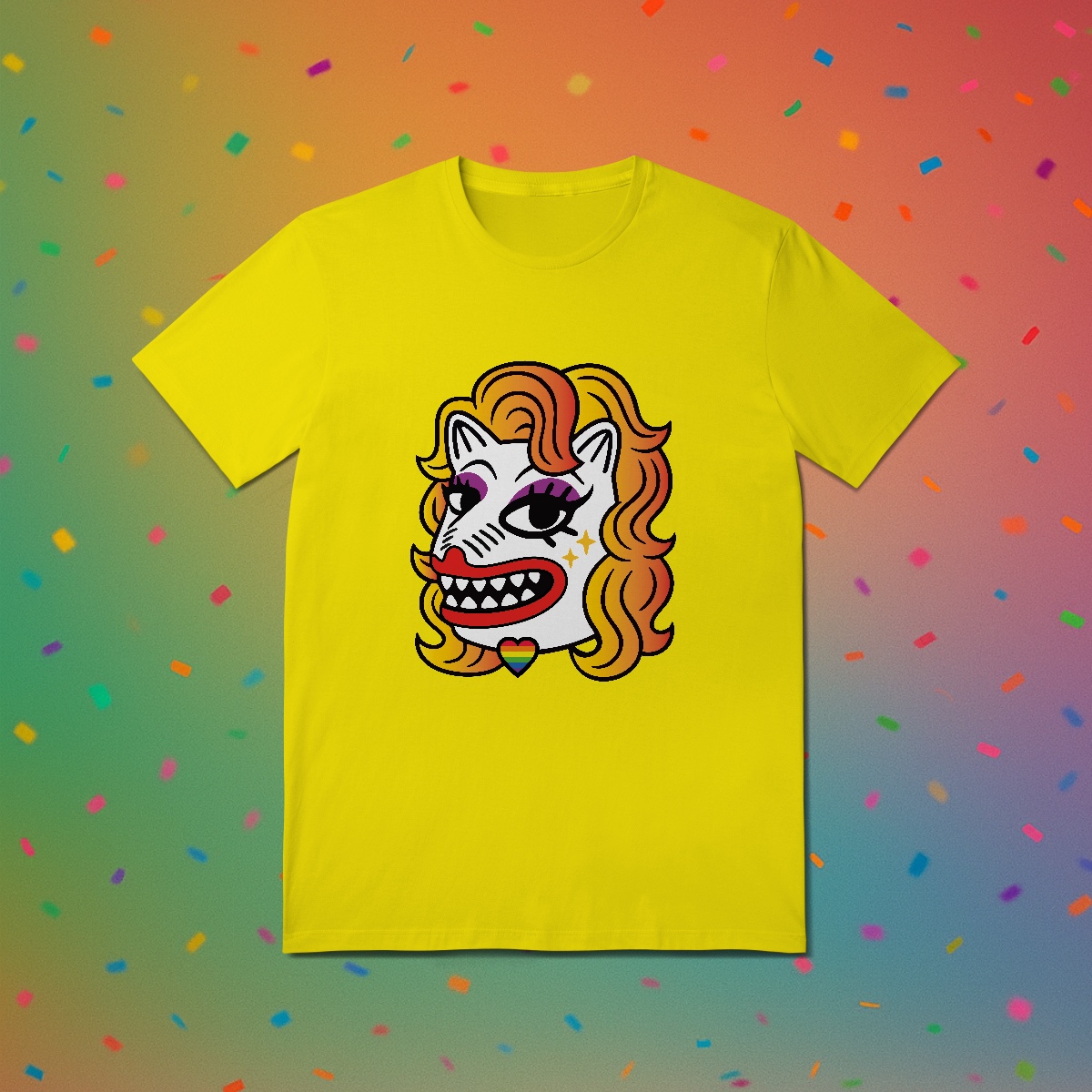 Nome do produto: Camiseta LA URSA DRAG QUEEN