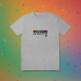 Nome do produto Camiseta ORGULHO DA MULESTA (estampa preta)