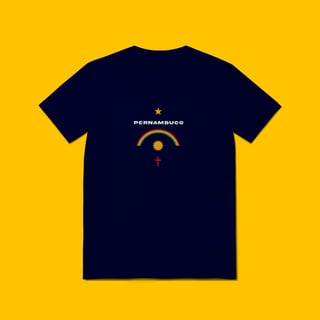 Nome do produto Camiseta Bandeira de Pernambuco Elementos