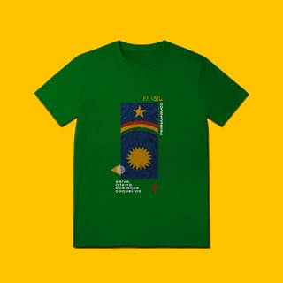 Nome do produto Camiseta Hino e Bandeira