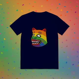 Nome do produto Camiseta LA URSA ARCO-ÍRIS