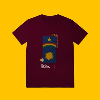 Nome do produto Camiseta Hino e Bandeira