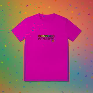 Nome do produto Camiseta ORGULHO DA MULESTA (estampa preta)