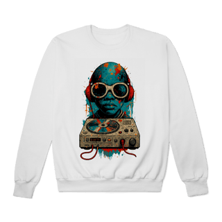 Nome do produto Moletom Prime Unissex “Audio Rebel” –  Cultura DJ de Rua | OxVibe Streetwear