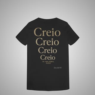 Creio - Feminino costas