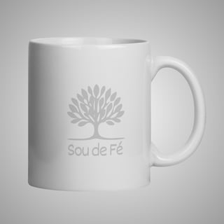 Escolho Deus - Caneca