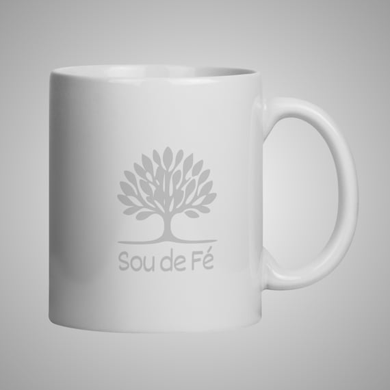 Escolho Deus - Caneca