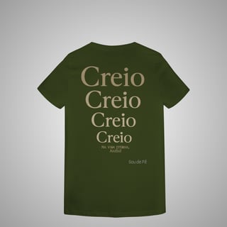 Nome do produtoCreio - Feminino costas