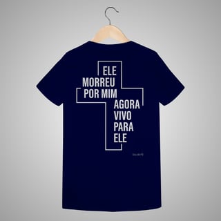 Nome do produtoMorreu por mim - Feminina costas