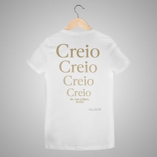Nome do produtoCreio - Feminino costas