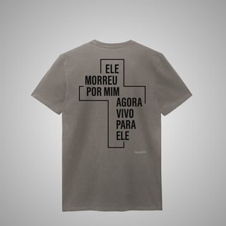 Nome do produtoMorreu por mim - Estonada Feminina costas