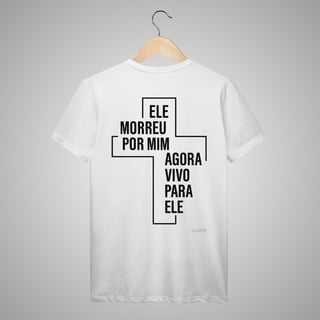 Nome do produtoMorreu por mim - Masculina costas