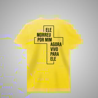 Nome do produtoMorreu por mim - Estonada Feminina costas