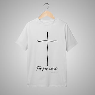 Nome do produtoFoi por Você - Camisa infantil - 10 a 14 anos