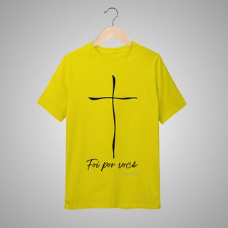 Nome do produtoFoi por Você - Camisa infantil - 10 a 14 anos