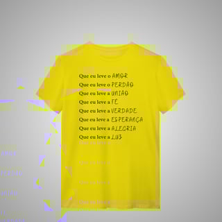 Nome do produtoQue eu leve – Camiseta Feminina 