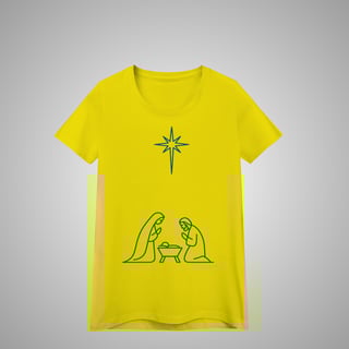 Nome do produtoManjedoura – Camisa Feminina - Coleção Natal