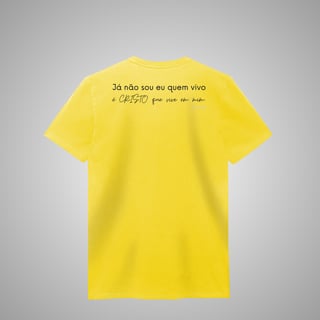 Nome do produtoCristo vive em mim - Camisa feminina Estonada