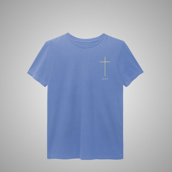 Cruz - Camisa masculina estonada