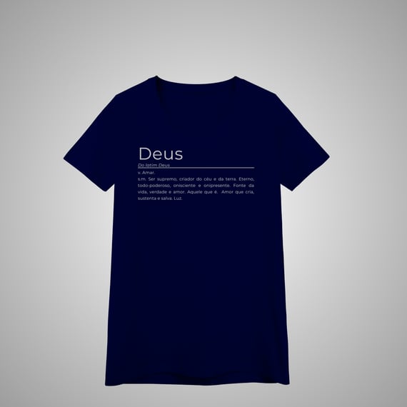 Deus - Camisa Feminina - Significados